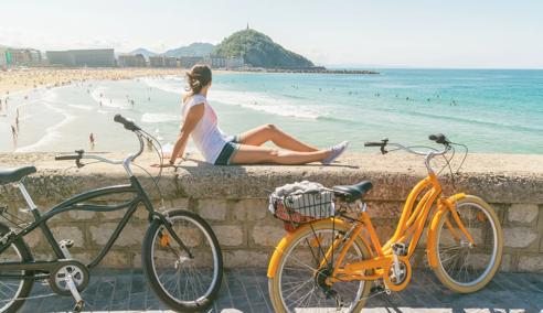 Sprachaufenthalt Spanien, San Sebastián, Strand