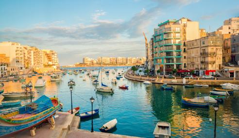 Sprachaufenthalt Malta, St Julians, Hafen
