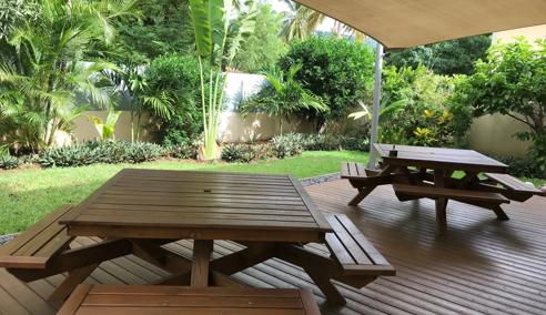 Sprachaufenthalt La Réunion, Saint-Paul - DP Langues - Terrasse