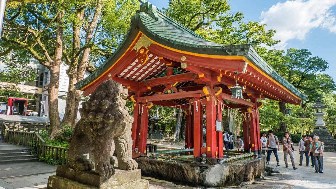 Sprachaufenthalt Japan, Fukuoka, Dazaifu Schrein