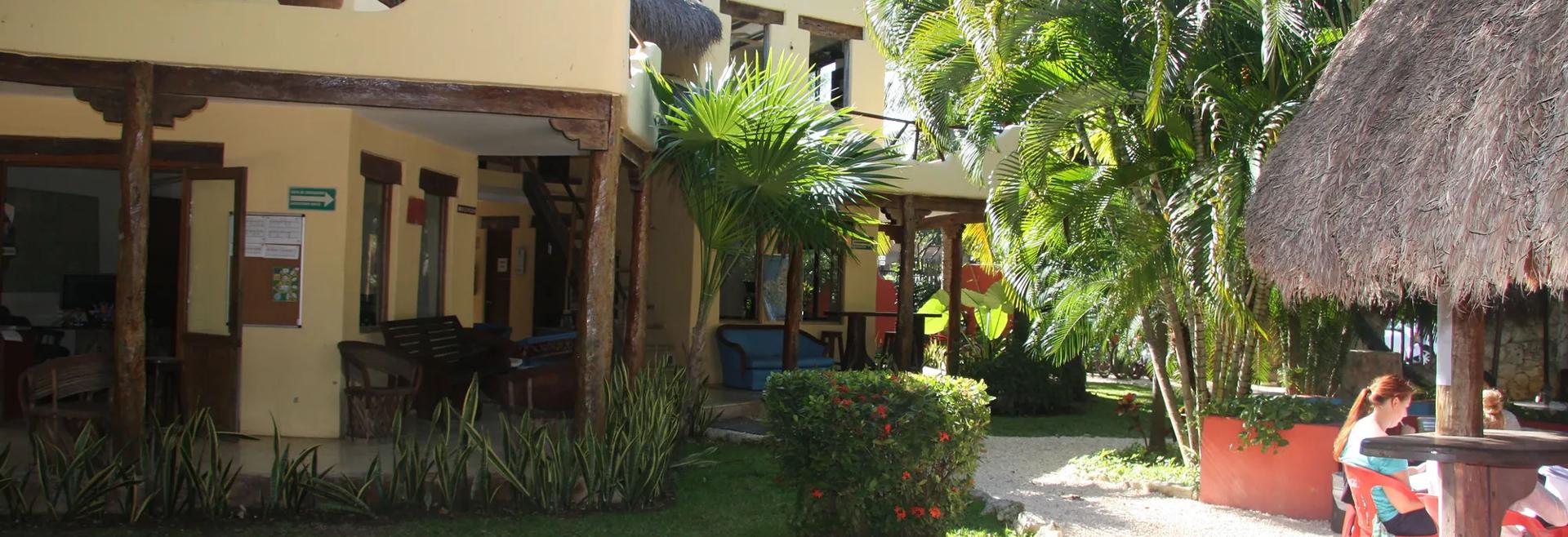 Séjour linguistique Mexico, Don Quijote Playa del Carmen, Bâtiment scolaire