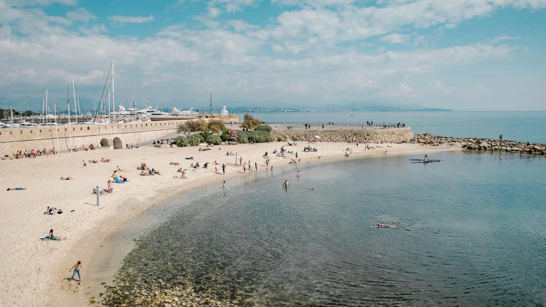 Sprachaufenthalt Frankreich, Antibes, Strand