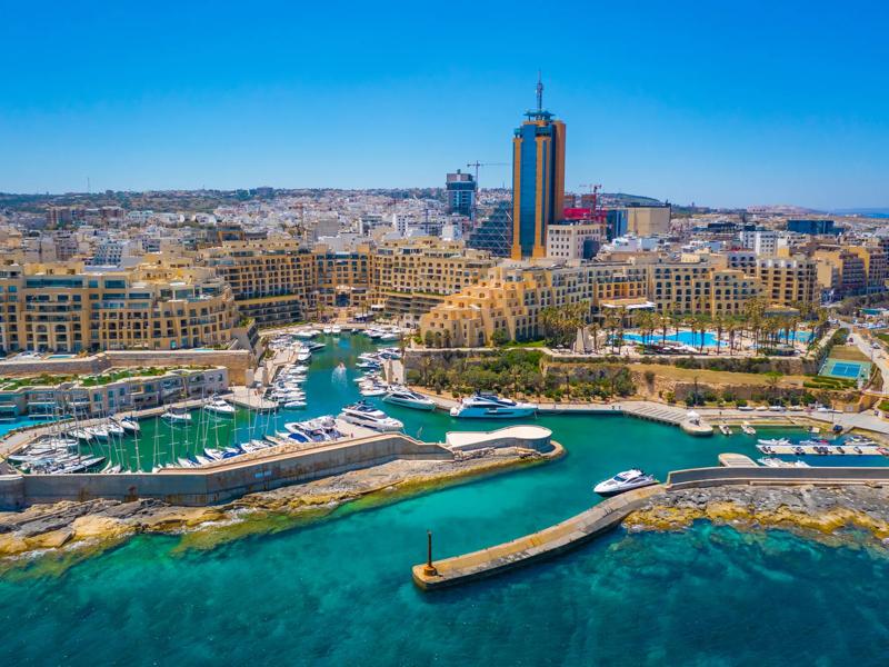 Séjour linguistique Malte, St. Julian's, Portomaso Tower