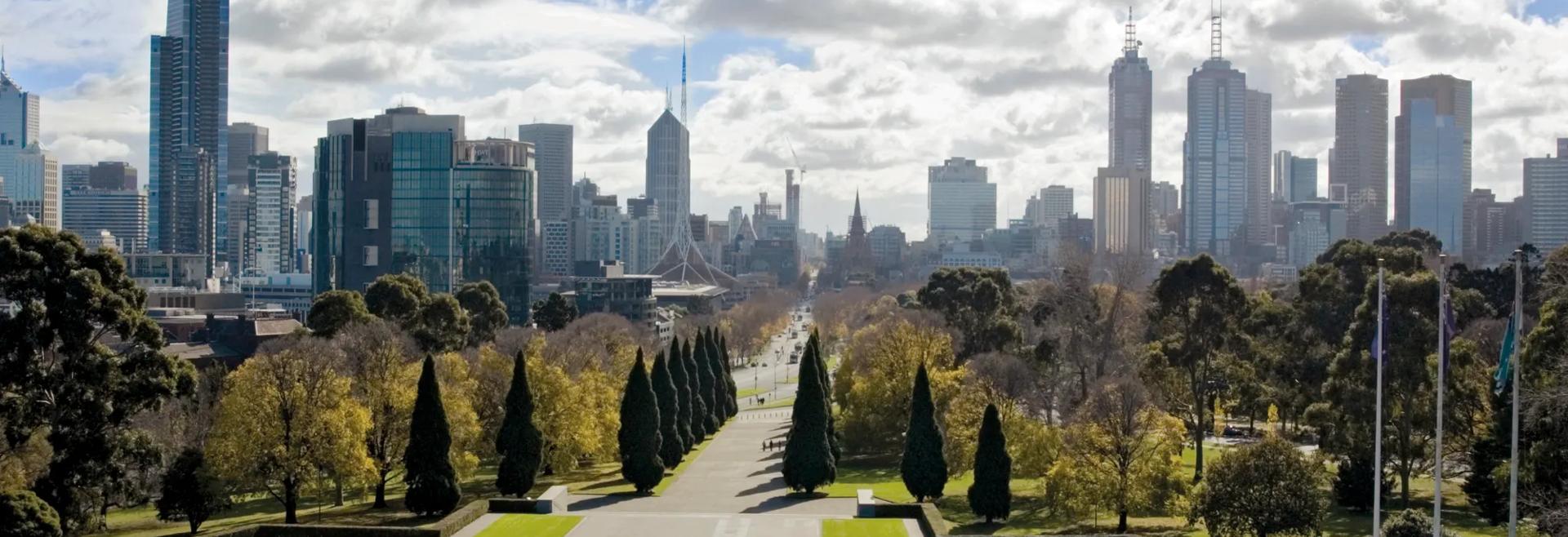 Sprachaufenthalt Australien, Melbourne, Skyline