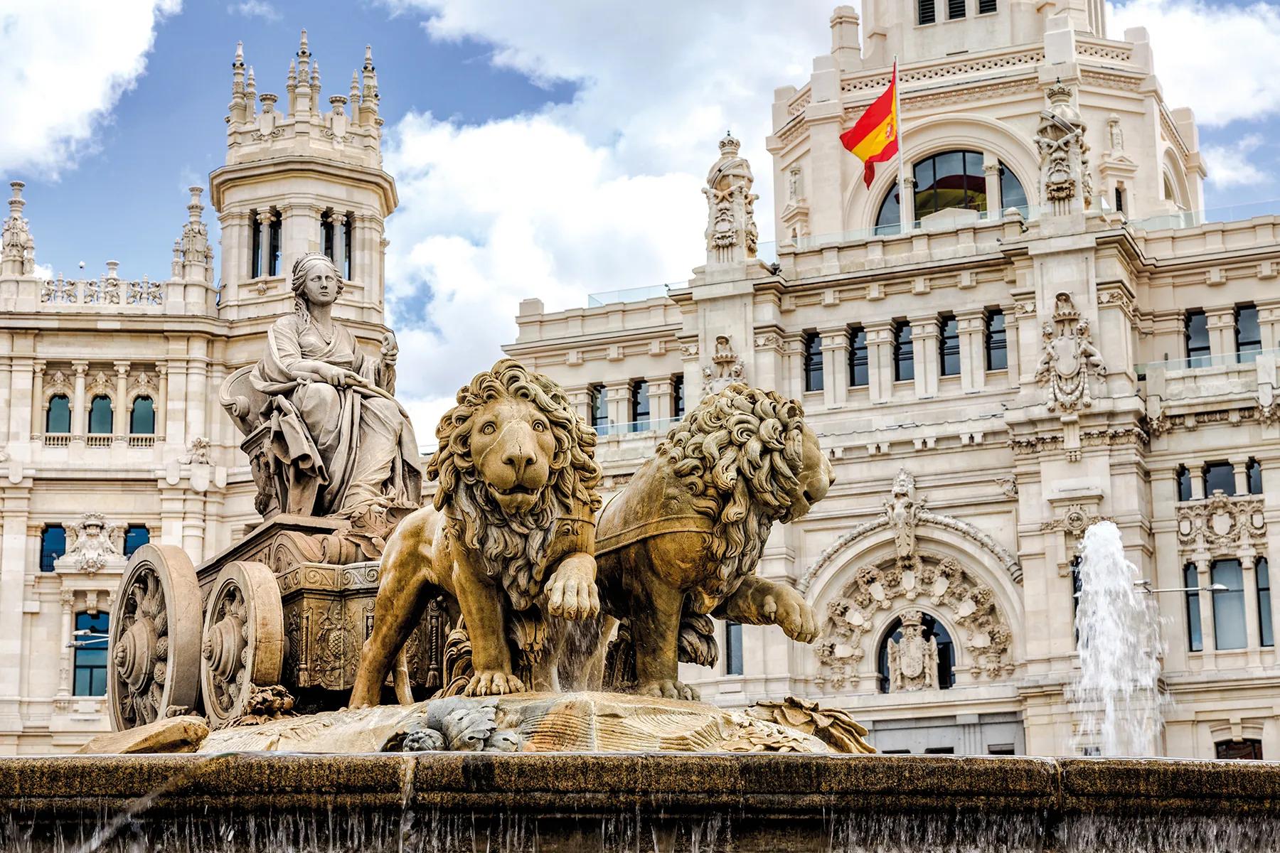 Sprachaufenthalt Spanien, Madrid, Brunnen