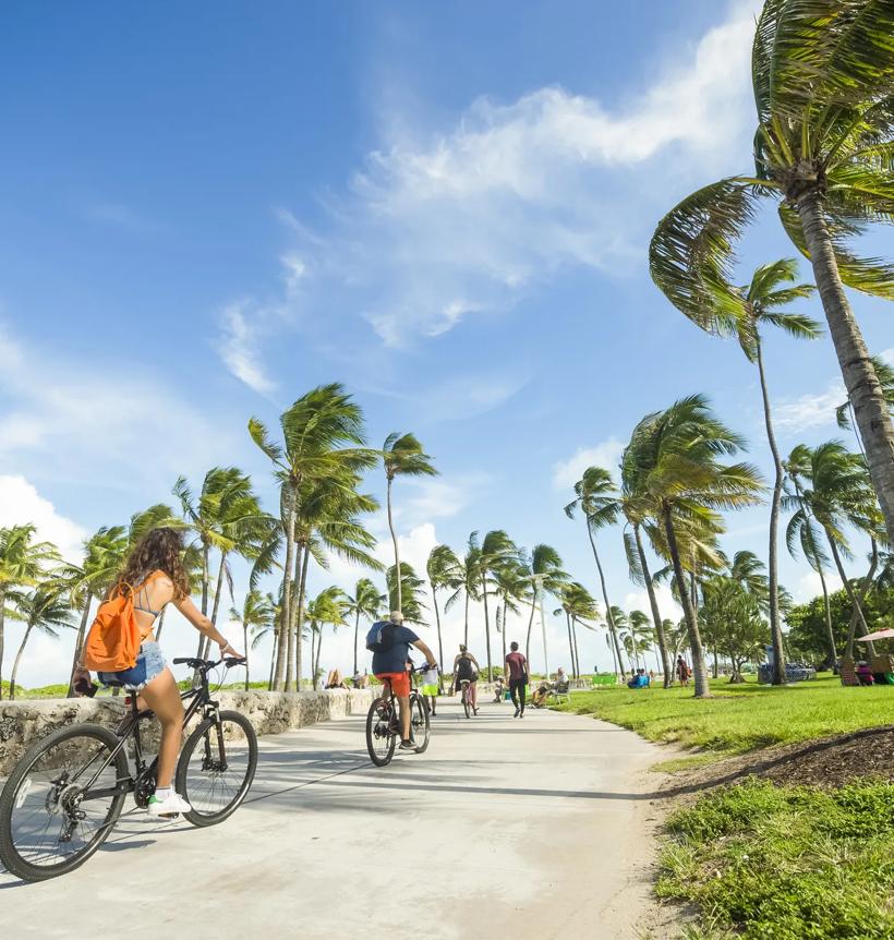 Séjour linguistique États-Unis, Miami, Plage