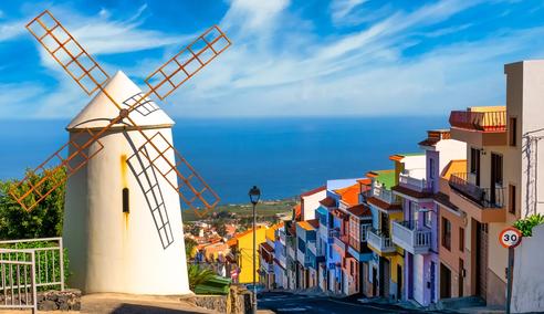 Sprachaufenthalt Spanien, Teneriffa, Windmühle
