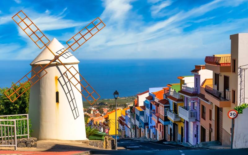 Sprachaufenthalt Spanien, Teneriffa, Windmühle