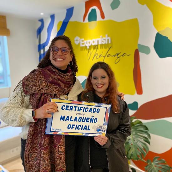 Séjour linguistique, Expériences, Málaga, Certificat