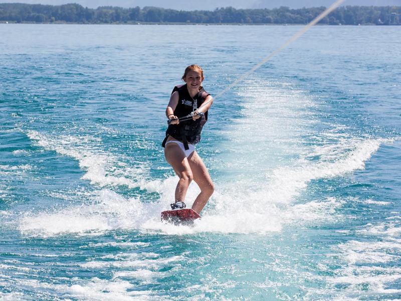 Séjour linguistique Suisse, Montreux - Alpadia Language School Montreux Riviera - Wakeboard