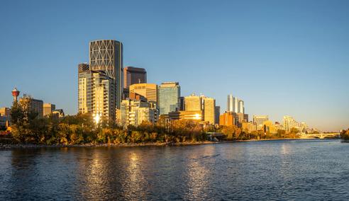 Sprachaufenthalt Kanada, Calgary, Skyline