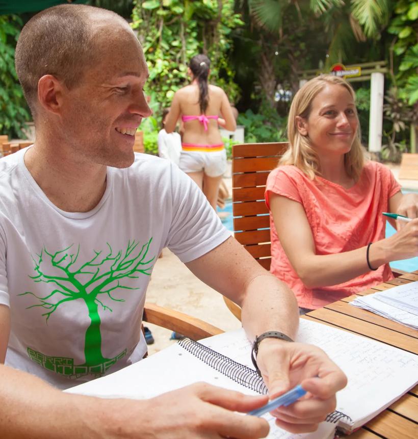 Sprachaufenthalt Costa Rica, Nosara Spanish Institute, Lektionen