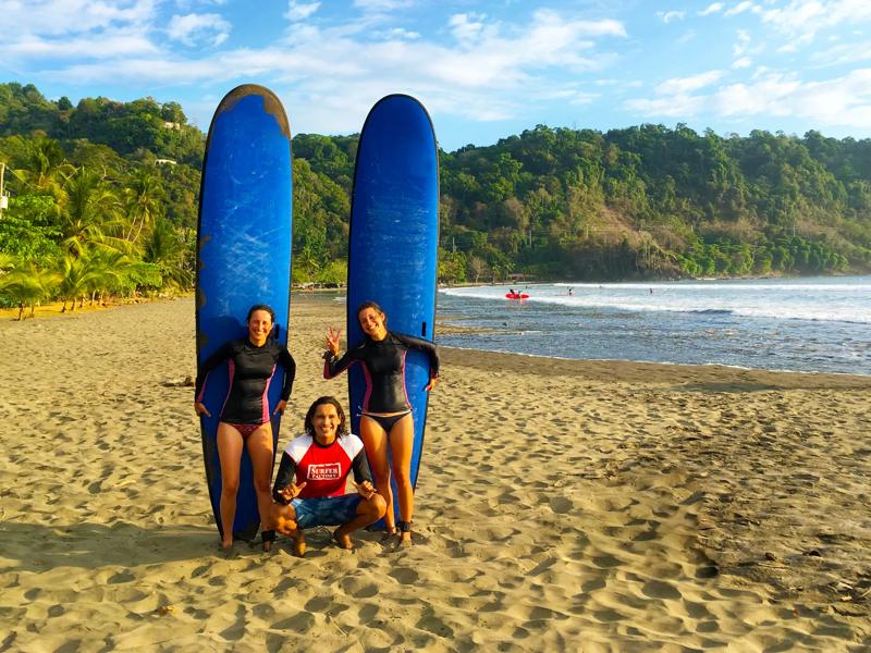 Séjour linguistique Costa Rica, Academia Tica Spanish School Jacó Beach, Surf
