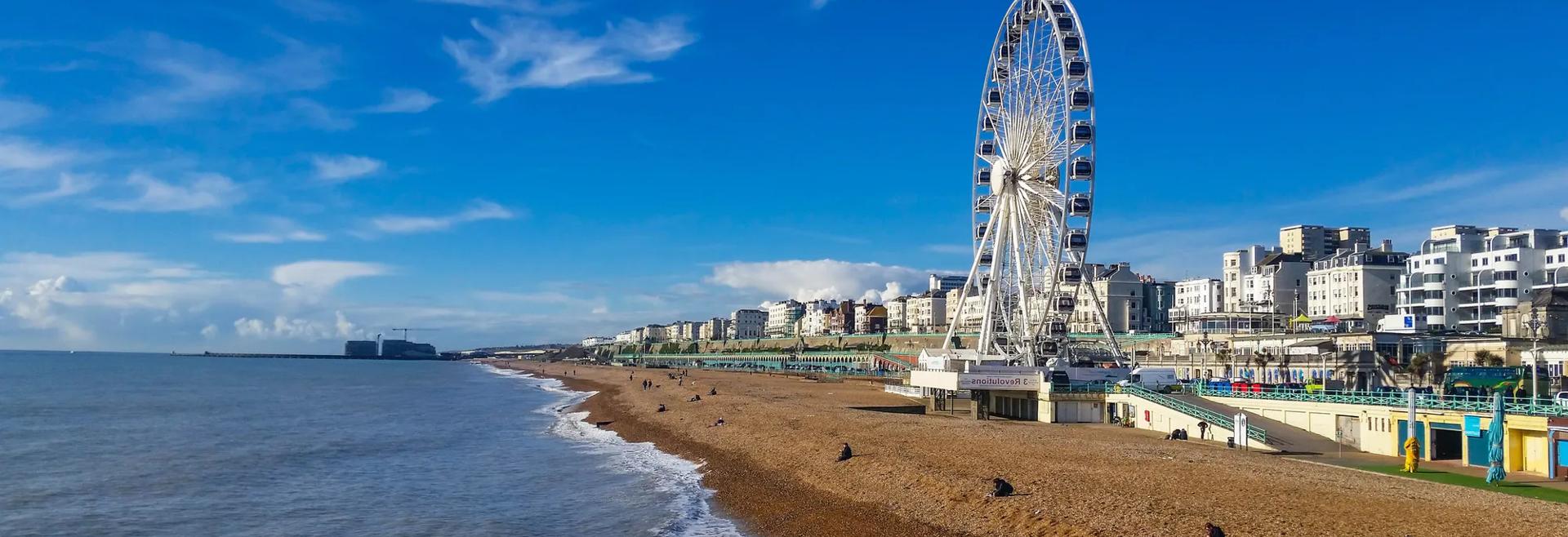 Sprachaufenthalt England, Brighton, Riesenrad