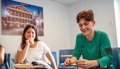Sprachaufenthalt USA, Kaplan Boston, Lektionen