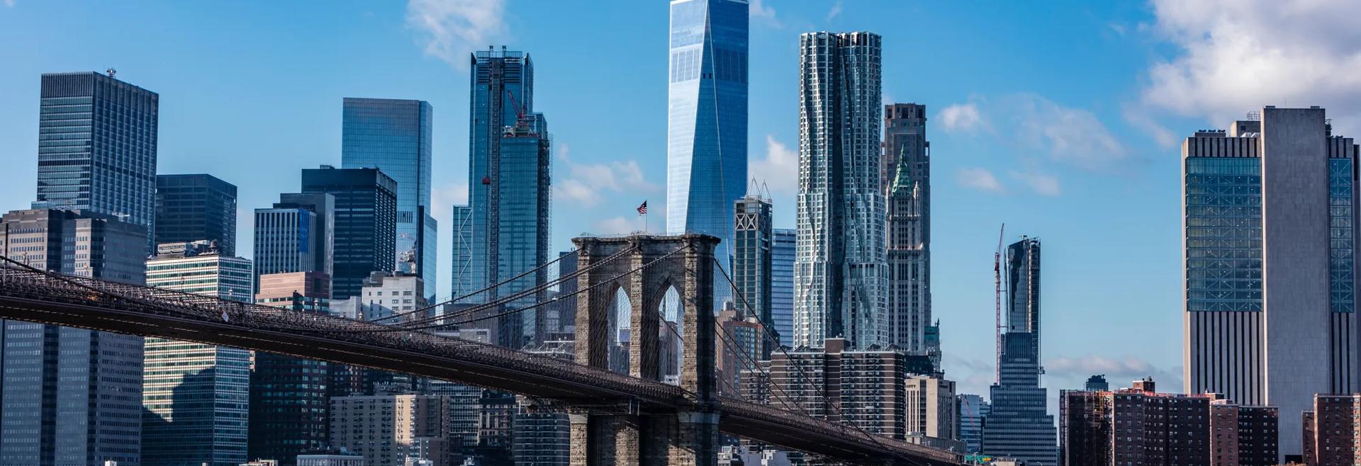Séjour linguistique États-Unis, New York, Panorama Brooklyn Bridge