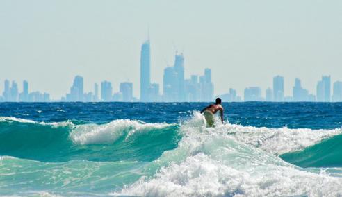 Séjour linguistique Australie, Gold Coast, Surf