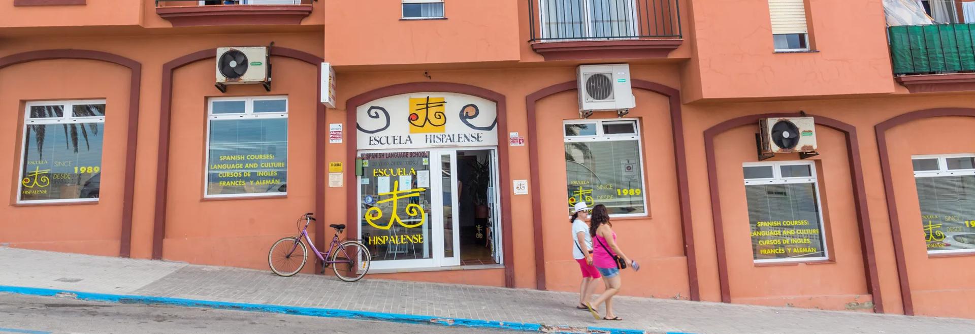 Séjour linguistique Espagne, Escuela Hispalense Tarifa, Bâtiment scolaire