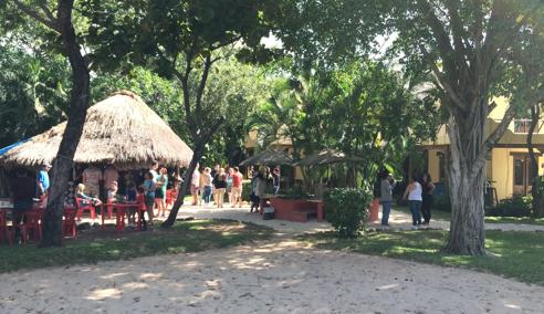 Séjour linguistique Mexico, Playa del Carmen - Don Quijote Playa del Carmen - Jardin