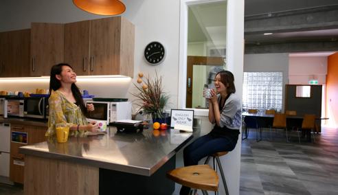 Sprachaufenthalt Neuseeland, Nelson English Centre, Aufenthaltsraum