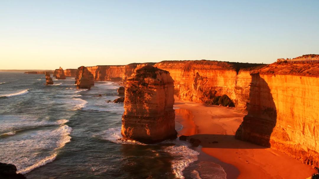 Sprachaufenthalt Australien, 12 Apostel Sonnenuntergang