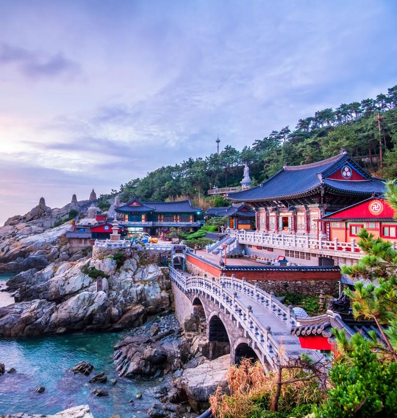 Sprachaufenthalt Südkorea, Busan, Haedong Yonggungsa Temple