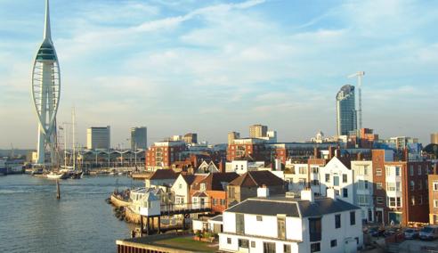 Séjour linguistique, Portsmouth, Ville Spinnaker Tower