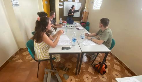 Séjour linguistique Guadeloupe, Le Gosier, Inter Media Langues Caraïbes, Leçons