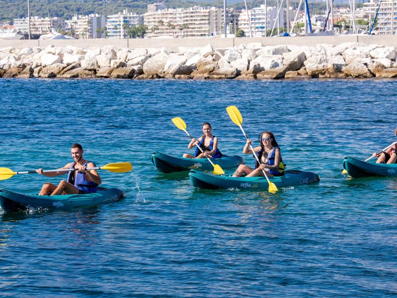 Sprachaufenthalt Frankreich, Centre International d'Antibes, Kajak