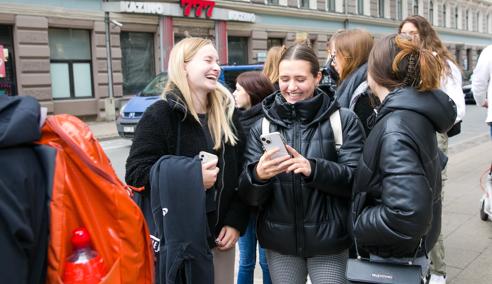 Séjour linguistique Lettonie, Riga, Liden & Denz, Étudiants