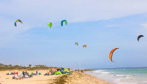 Sprachaufenthalt Spanien, Tarifa, Kitesurf