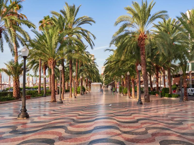 Séjour linguistique Espagne, Alicante, Explanada de España