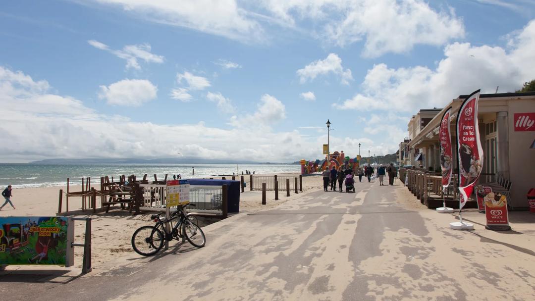 Sprachaufenthalt England, Bournemouth, Promenade