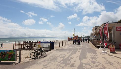 Sprachaufenthalt England, Bournemouth, Promenade