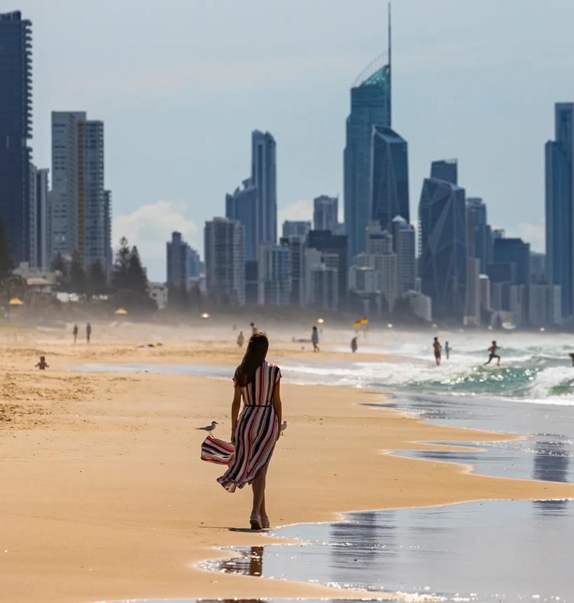 Séjour linguistique Australie, Gold Coast, Skyline plage