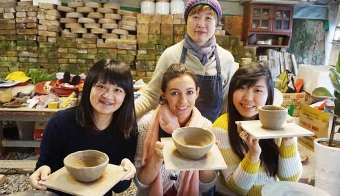 Sprachaufenthalt Südkorea, Lexis Korea Seoul Gangnam, Freizeit Töpferkurs