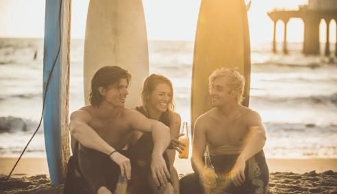 Sprachaufenthalt USA, Surfer