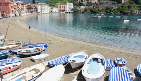 Séjour linguistique Italie, Scuola ABC Sestri Levante, Plage