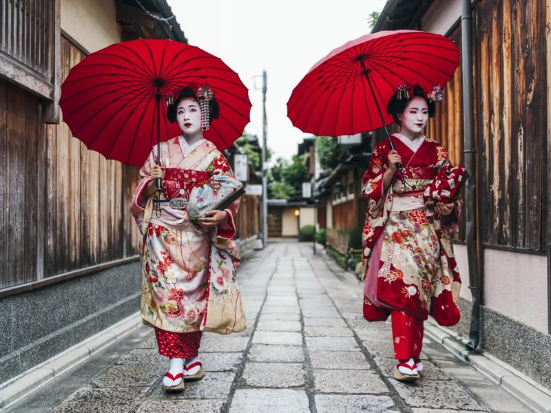 Sprachaufenthalt Japan, Kyoto, Geisha Viertel