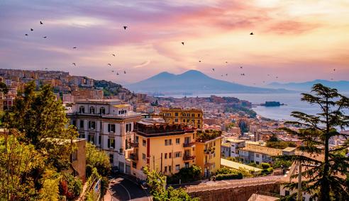 Séjour linguistique Italie, Naples, Panorama