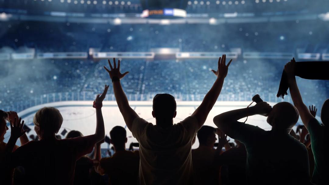 Sprachaufenthalt, Eishockey Spiel