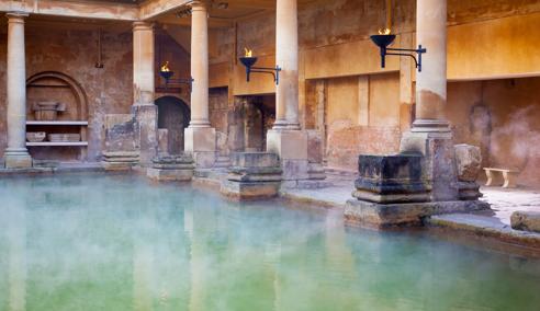 Sprachaufenthalt England, Bristol, Therme Bath