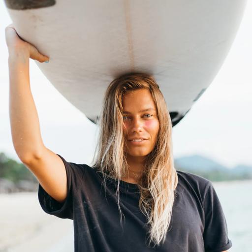 Séjour linguistique, surf et planche de surf