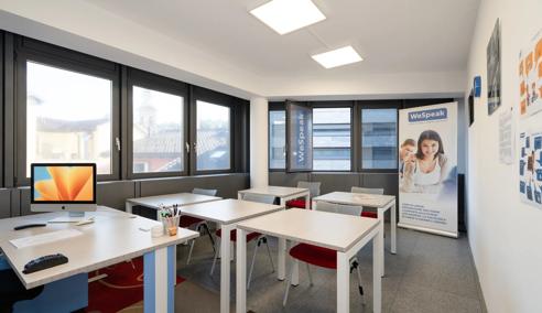 Séjour linguistique Suisse, StL WeSpeak Scuola di Lingue Lugano, Salle de classe
