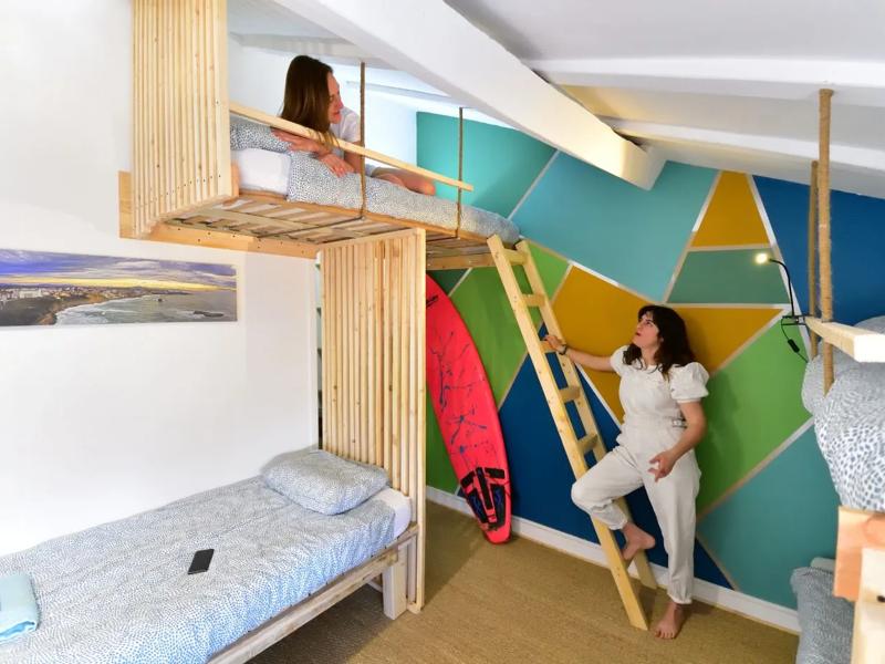 Séjour linguistique France, The Inspire Academy Biarritz, hébergement, Residence Surf Hostel Biarritz, Chambre