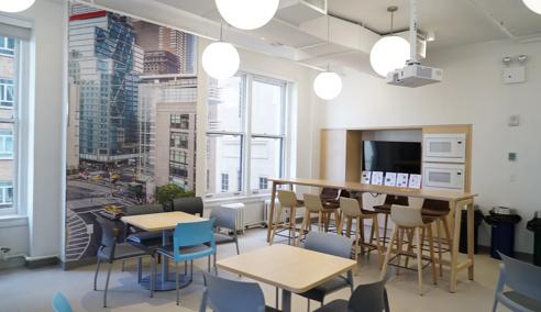 Séjour linguistique États-Unis, Kaplan New York, Salle de séjour