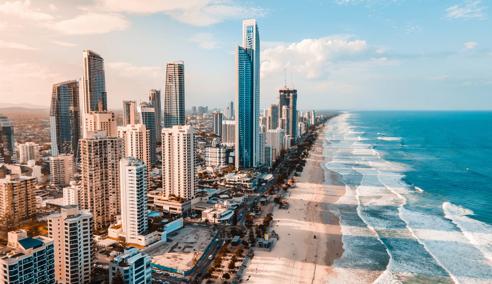 Sprachaufenthalt Australien, Gold Coast, Skyline