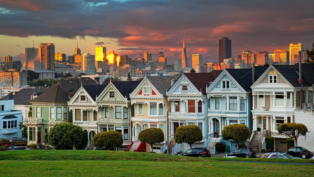 Séjour linguistique États-Unis, San Francisco, Painted Ladies