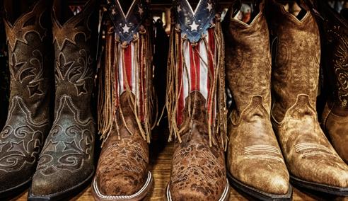 Sprachaufenthalt USA, Nashville, Cowboy Stiefel