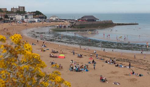 Séjour linguistique Angleterre, Broadstairs, Plage